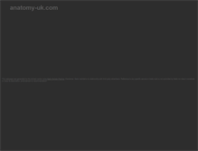 Tablet Screenshot of anatomy-uk.com